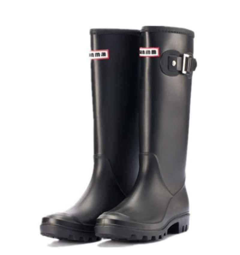 High-Tube Waterproof Rain Boots