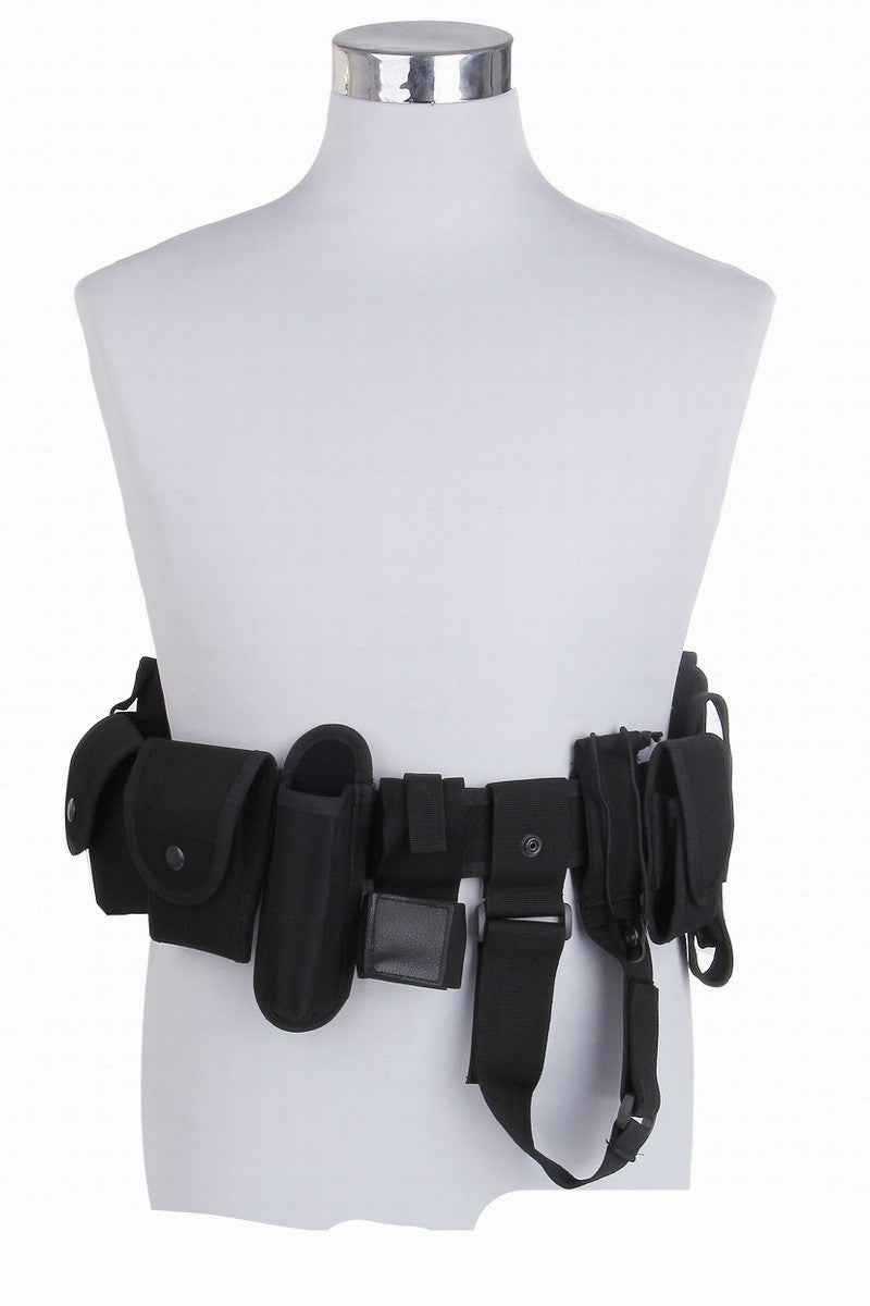 Tactical belt: ten piece set