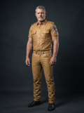 Men’s Leather Police Shirt CA