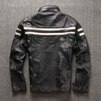Genuine Leather Motorcycle Jacket