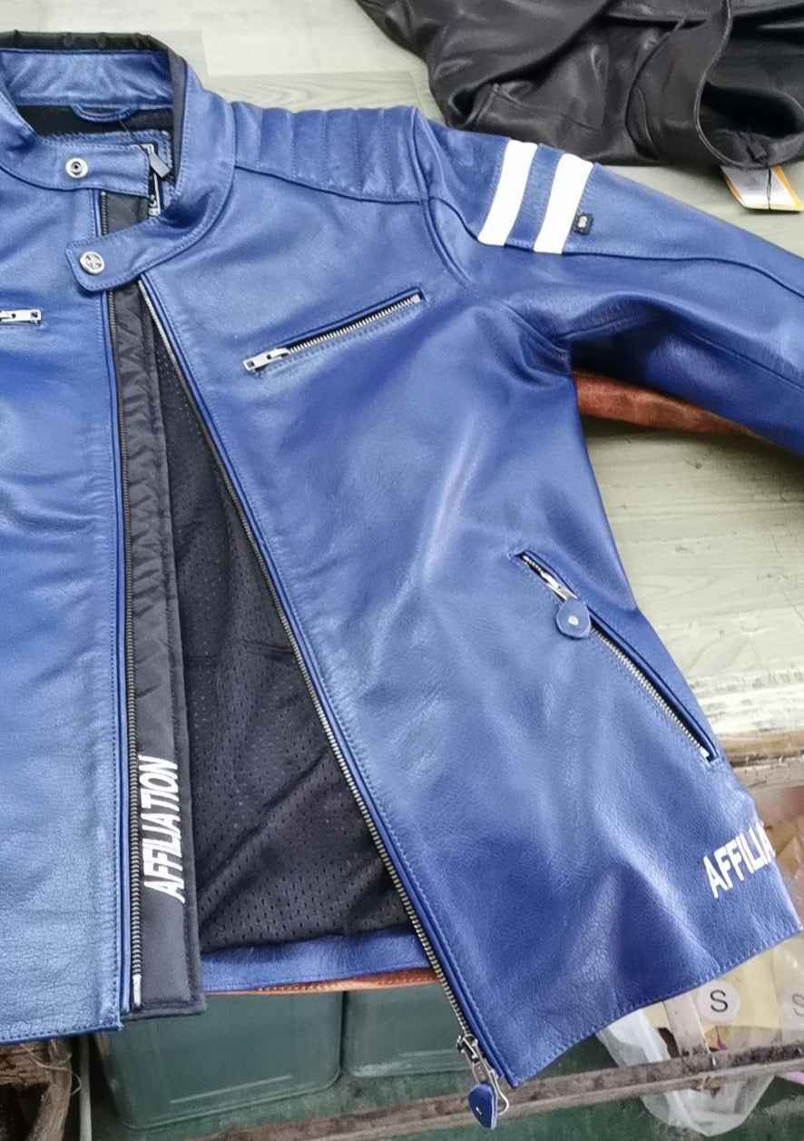 Genuine Leather Motorcycle Jacket