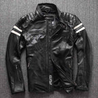 Genuine Leather Motorcycle Jacket